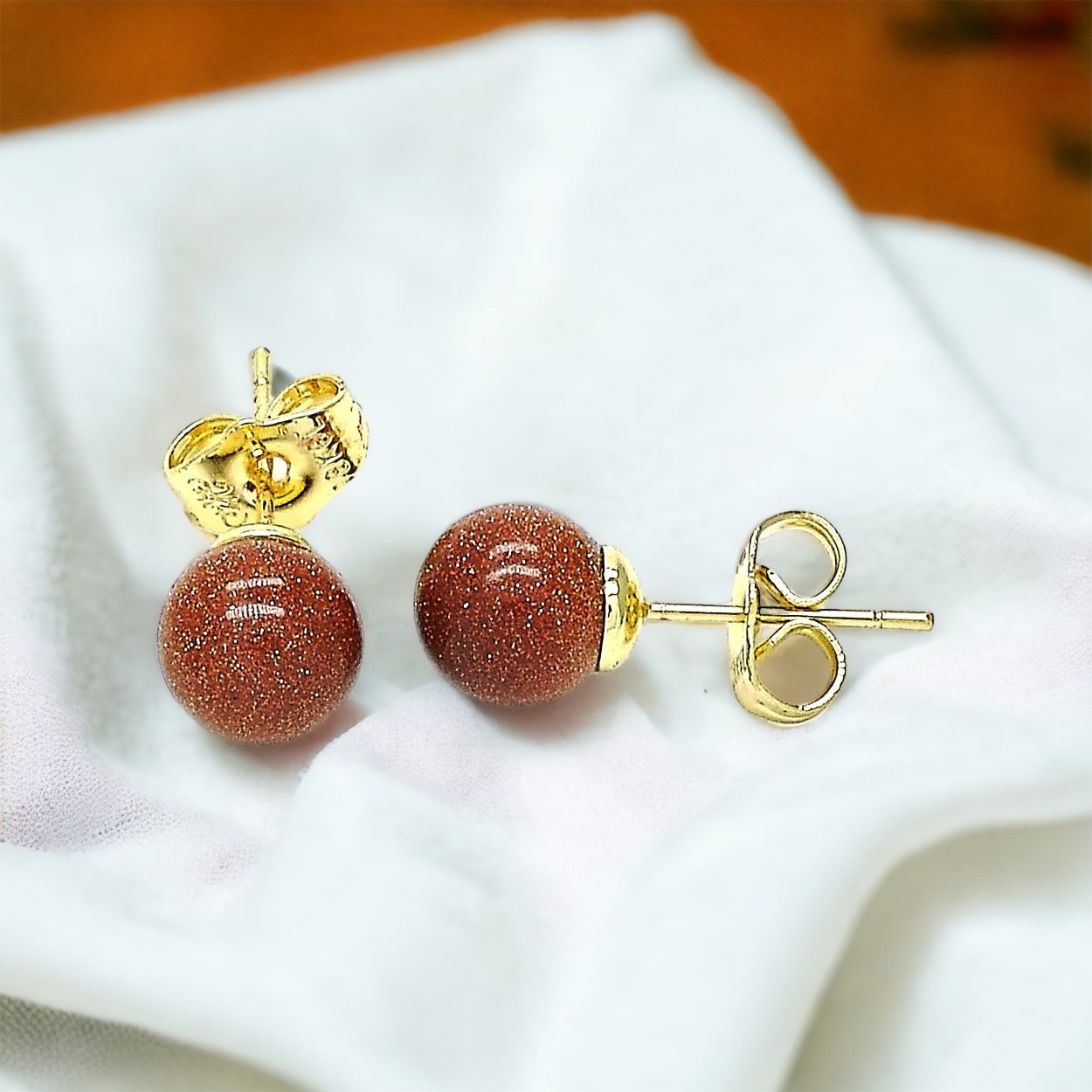 Aretes Aventurina