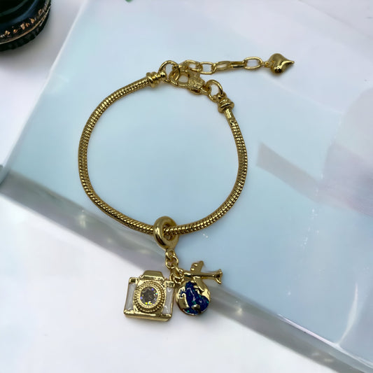 Pulsera del viajero, cámara blanca